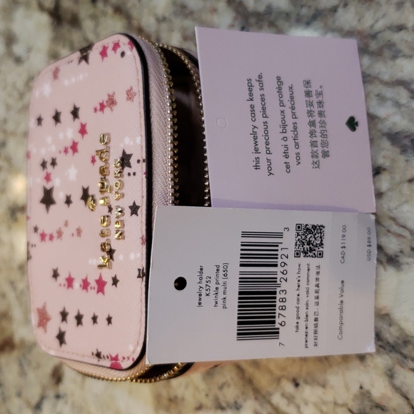 Kate Spade Staci Twinkle Travel Jewelry Box - Picture 5 of 10
